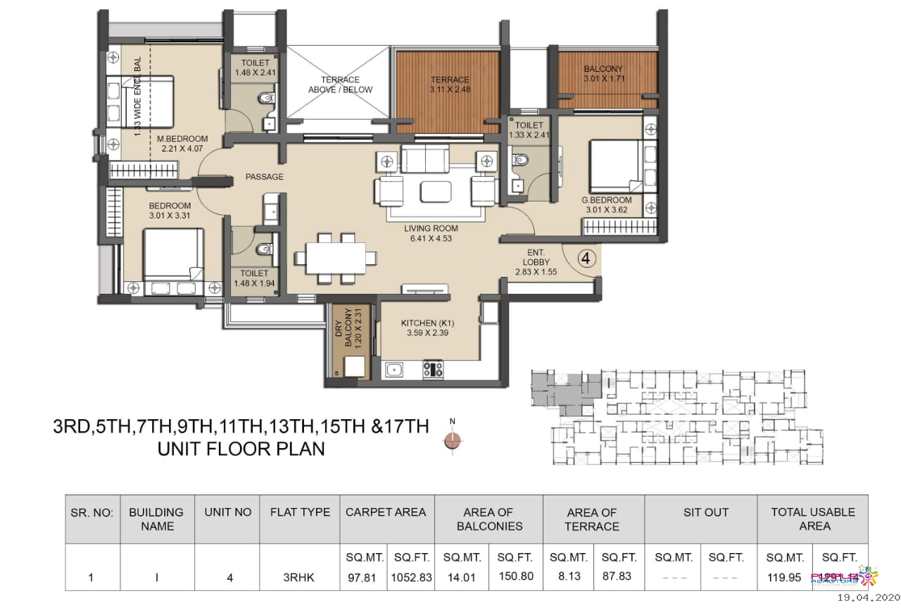 Pride Platinum Plus Baner Pune 3BHK Hill View Price Location Floor Plan ...