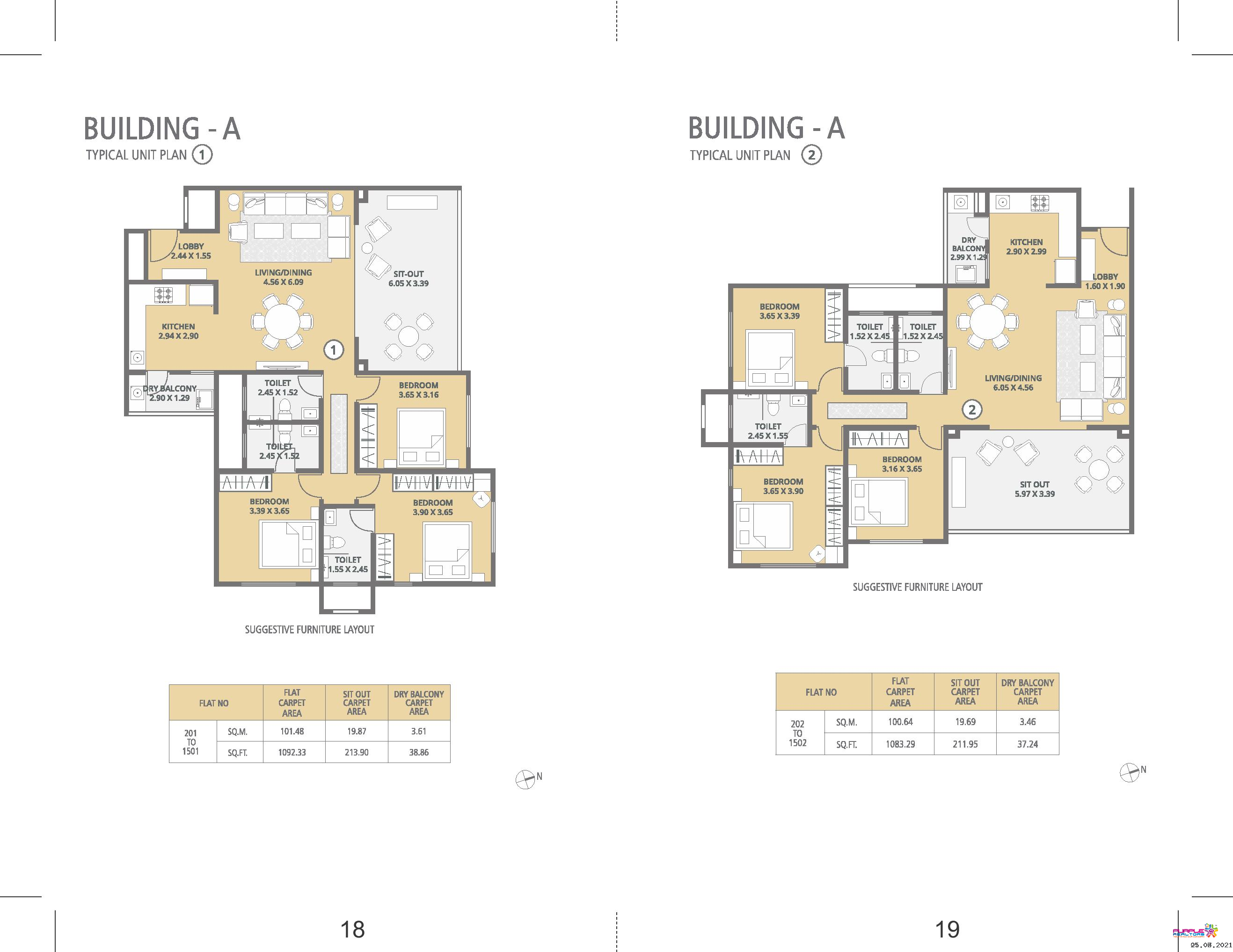 1 Presidential 24K Sereno Baner Pune 3BHK 4BHK Price Location Floor ...
