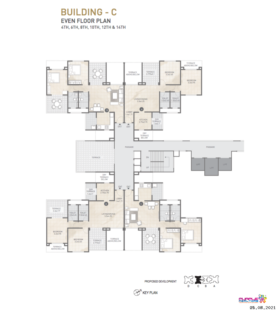 1 Presidential 24K Sereno Baner Pune 3BHK 4BHK Price Location Floor ...
