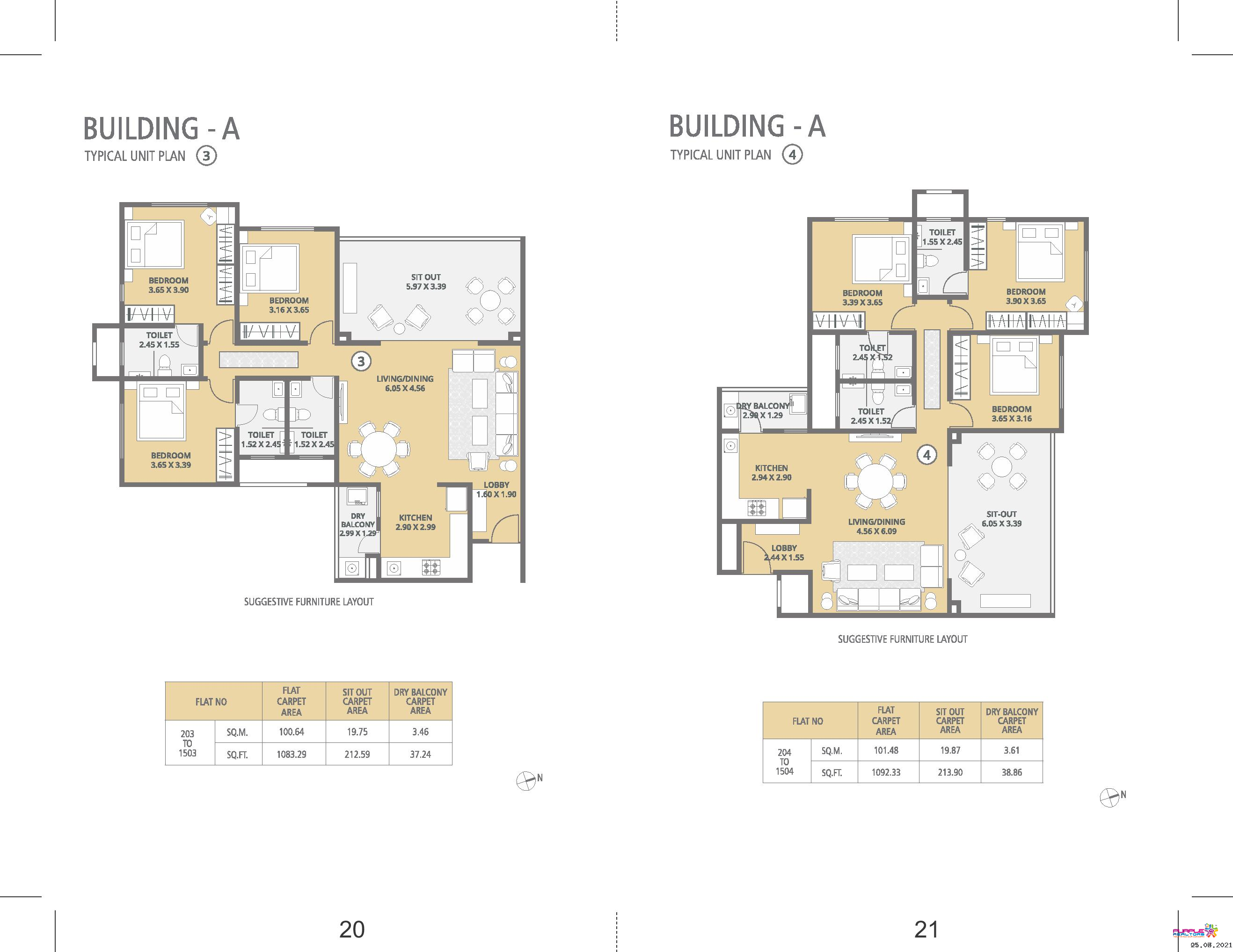 1 Presidential 24K Sereno Baner Pune 3BHK 4BHK Price Location Floor ...