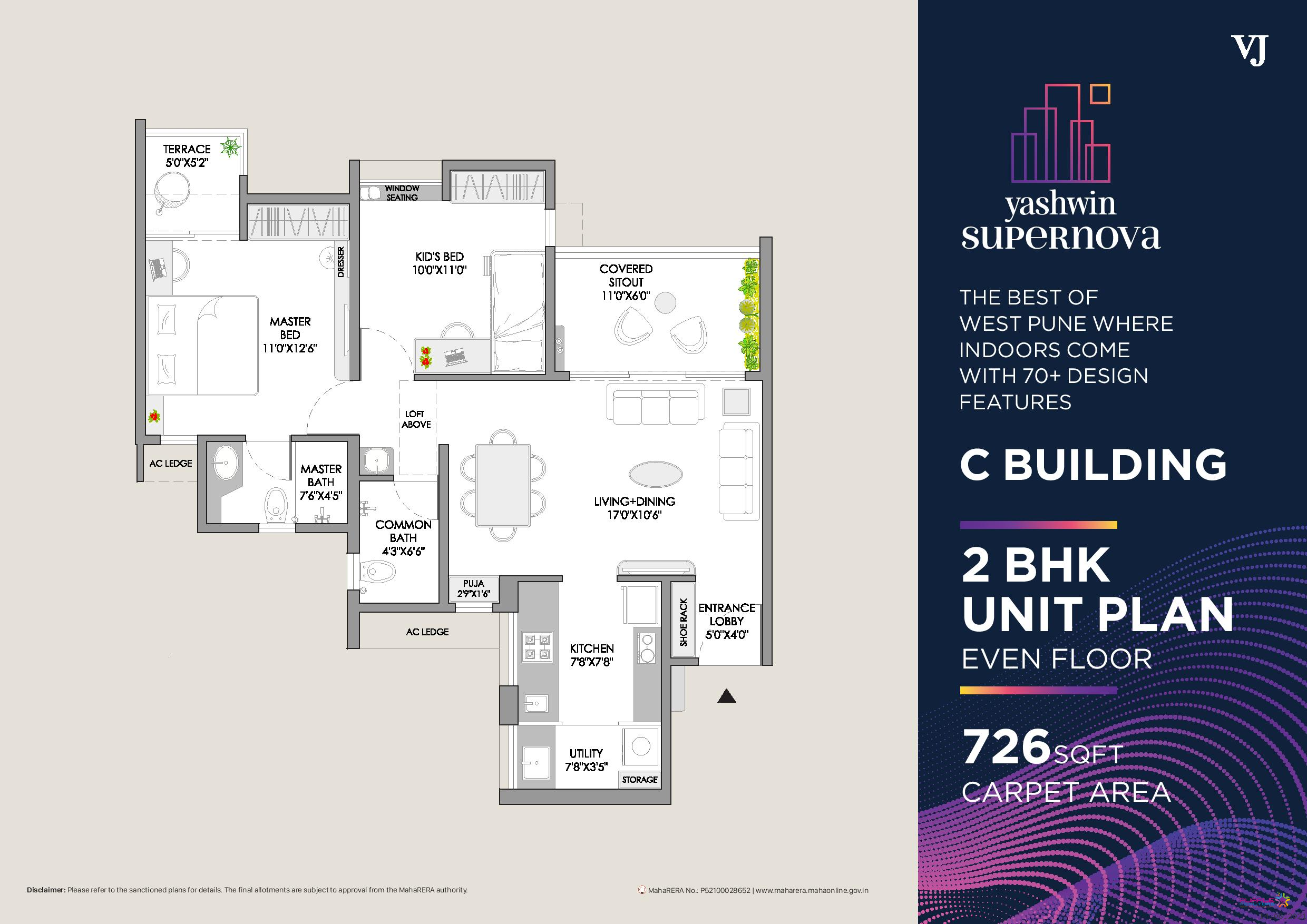 Vilas Javdekar VJ Yashwin Supernova Wakad Pune 2BHK 3BHK Price Location ...