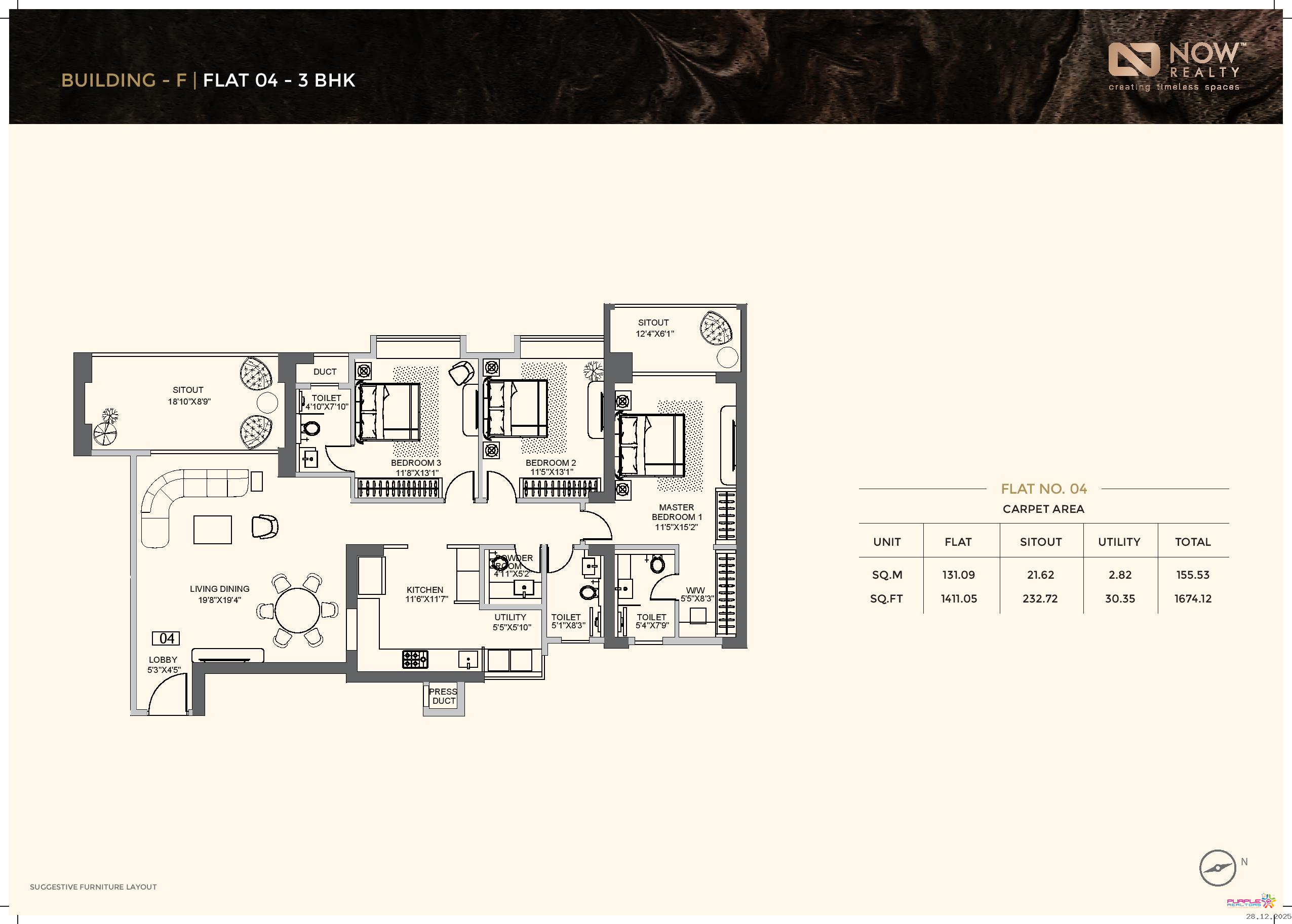 1 Presidential 24K Sereno Baner Pune 3BHK 4BHK Price Location Floor ...