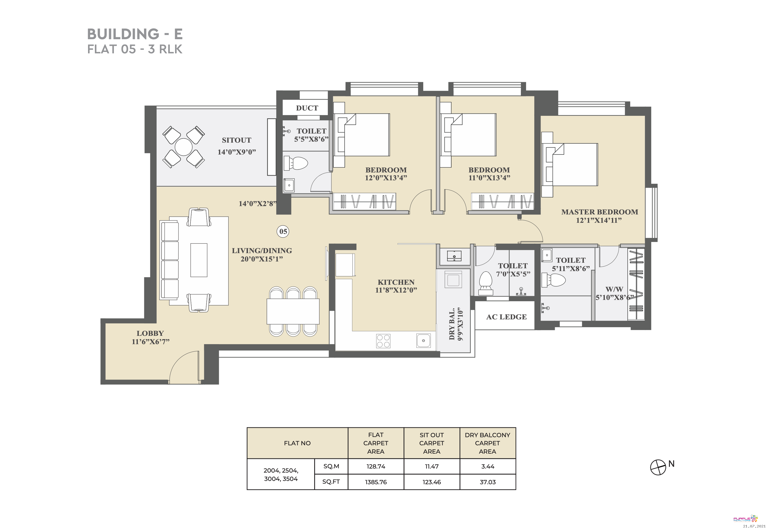 1 Presidential 24K Sereno Baner Pune 3BHK 4BHK Price Location Floor ...