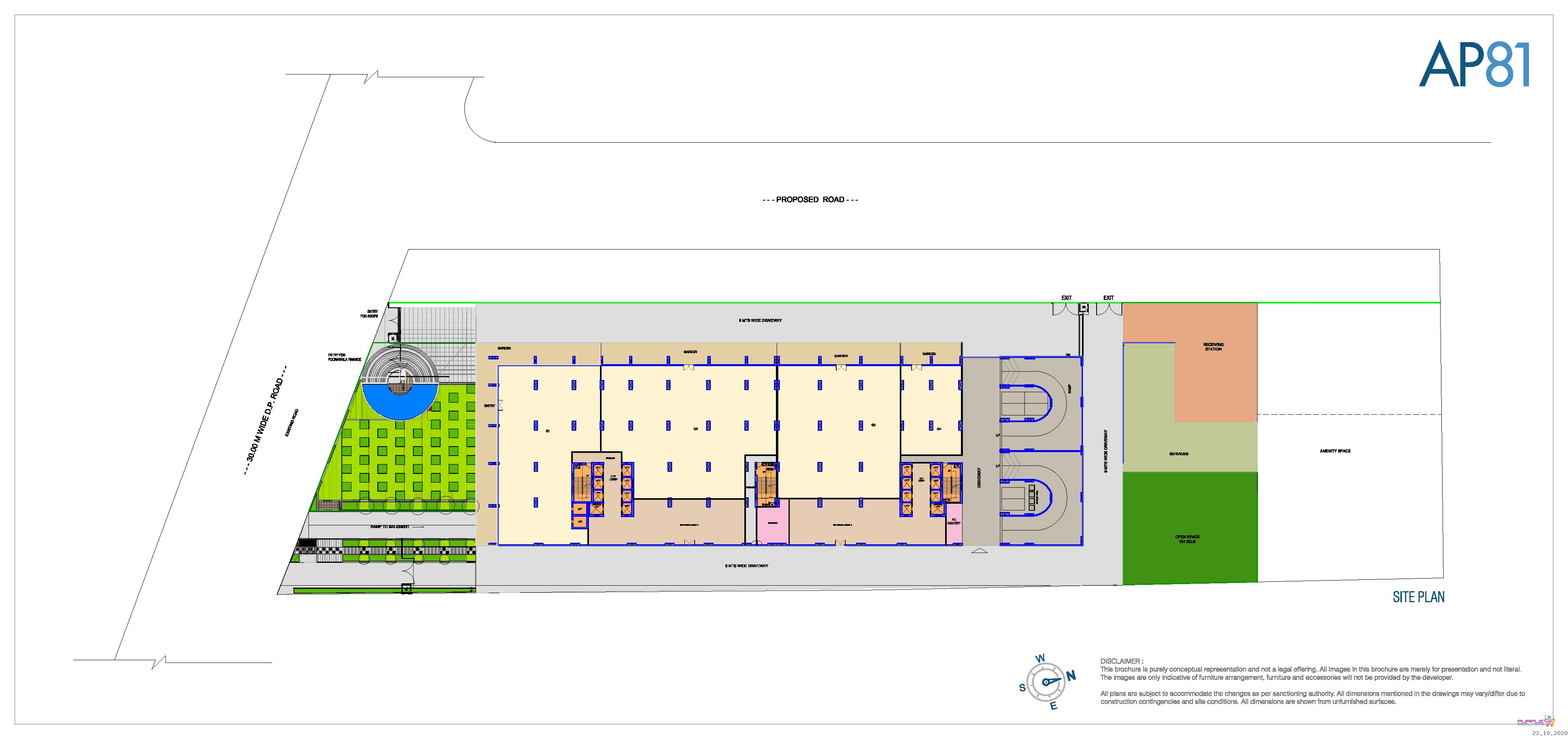 AP81 AP83 Amar Pristine Eighty Three Commercial Koregaon Park Mundhwa ...